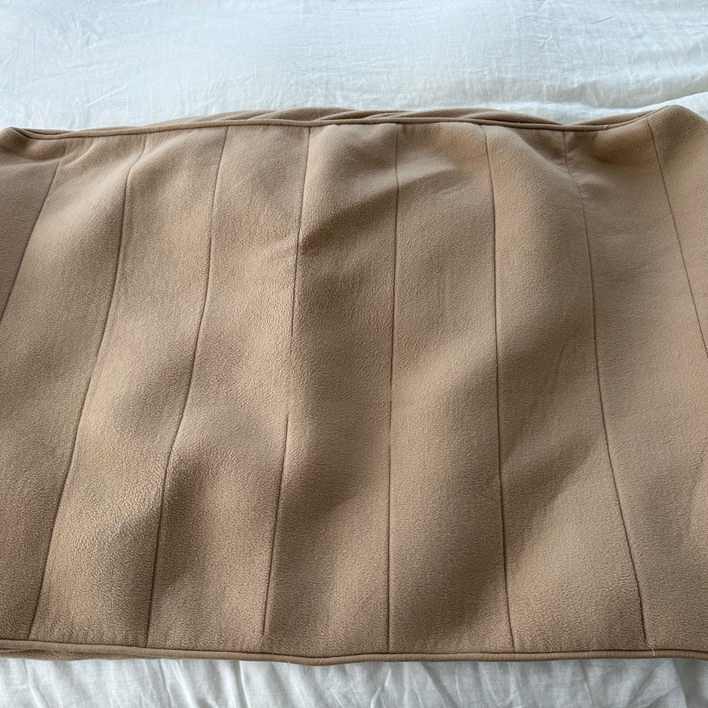 Tan Furhaven Jumbo Dog Bed Cover